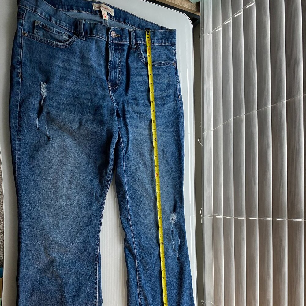 Lucky Brand Women's Sweet Mid Rise Bootcut Denim Mid Wash Jeans - Size 12 / 31 A